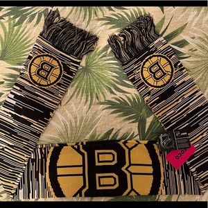 Boston Bruins Static Big Logo Scarf